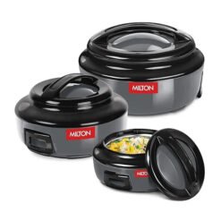 MILTON Ernesto Inner Stainless Steel Jr. Casserole Set of 3